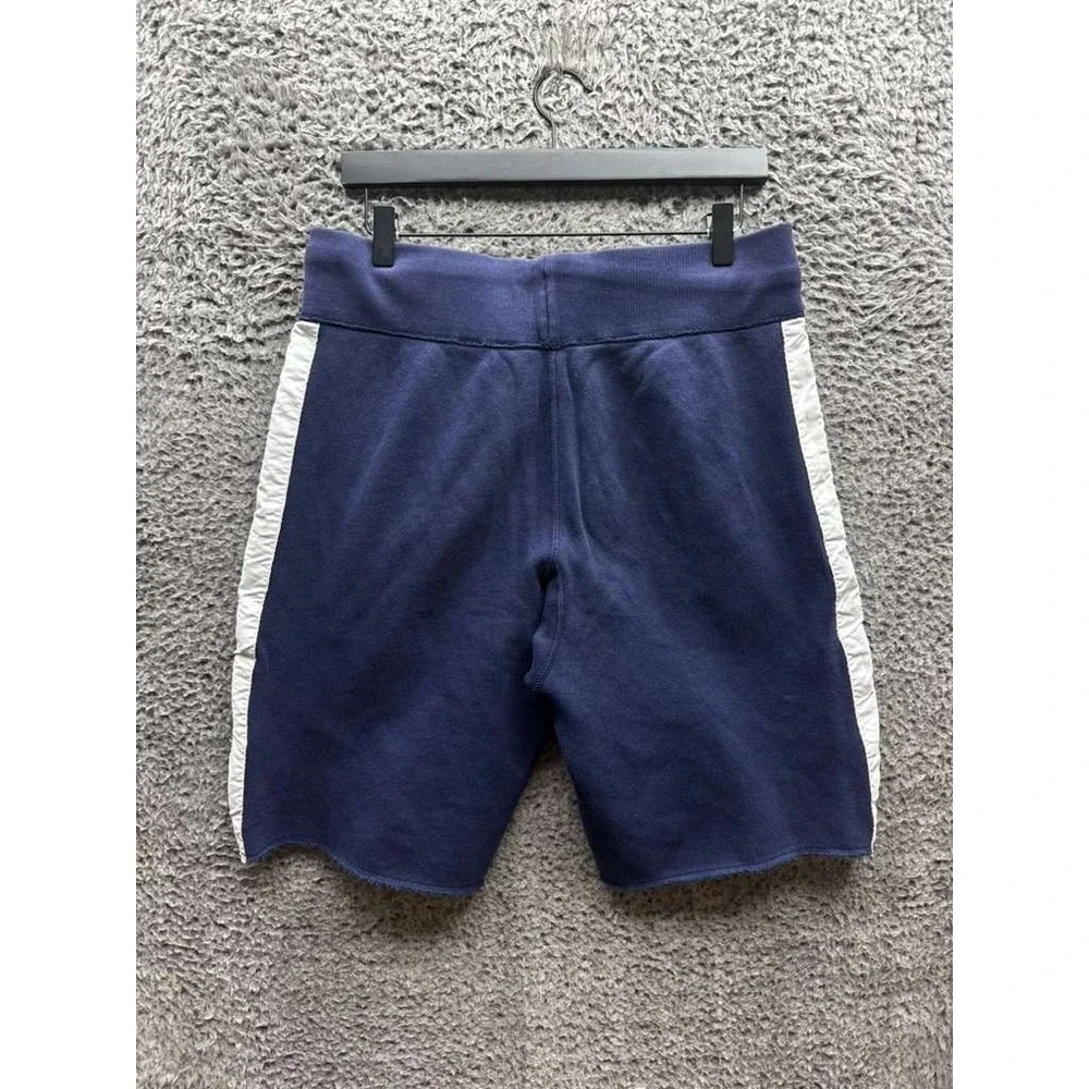 Vintage Polo Ralph Lauren Track & Field Drawstring Shorts Navy Blue Mens‎ Size S